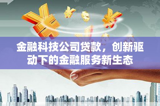 沂源金融科技公司贷款，创新驱动下的金融服务新生态