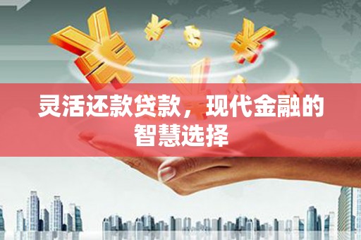 沂源灵活还款贷款，现代金融的智慧选择