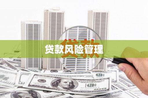 沂源贷款风险管理