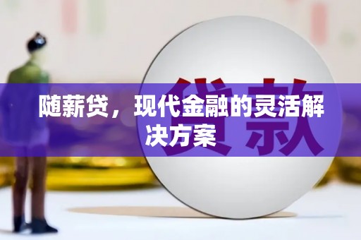 沂源随薪贷，现代金融的灵活解决方案