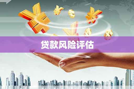 沂源贷款风险评估