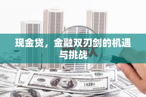 沂源现金贷，金融双刃剑的机遇与挑战