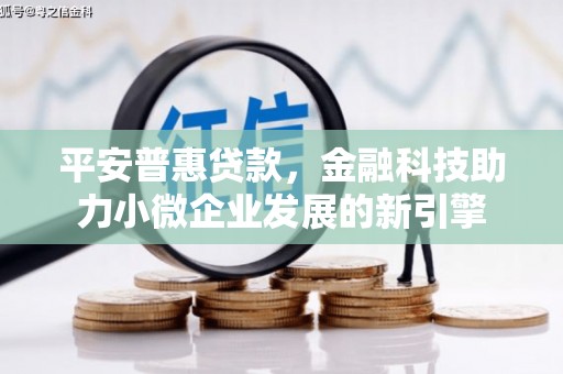 沂源平安普惠贷款，金融科技助力小微企业发展的新引擎
