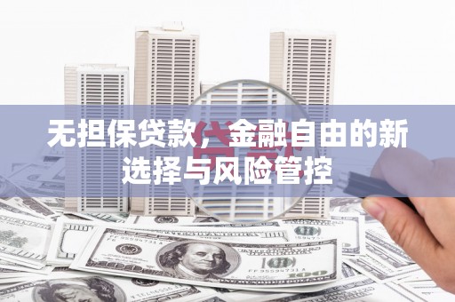 沂源无担保贷款，金融自由的新选择与风险管控