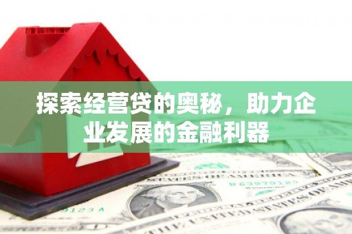 沂源探索经营贷的奥秘，助力企业发展的金融利器