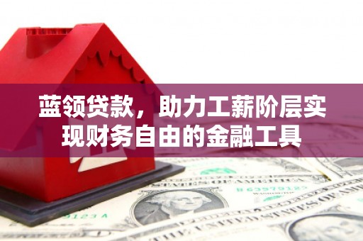 沂源蓝领贷款，助力工薪阶层实现财务自由的金融工具