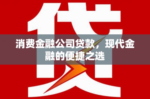 沂源消费金融公司贷款，现代金融的便捷之选