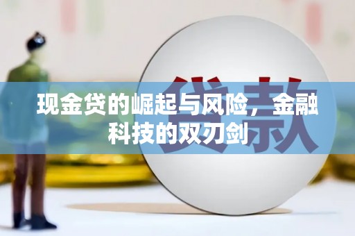 沂源现金贷的崛起与风险，金融科技的双刃剑