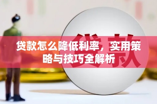 沂源贷款怎么降低利率，实用策略与技巧全解析