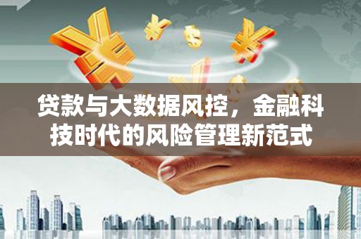 沂源贷款与大数据风控，金融科技时代的风险管理新范式
