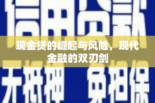沂源现金贷的崛起与风险，现代金融的双刃剑