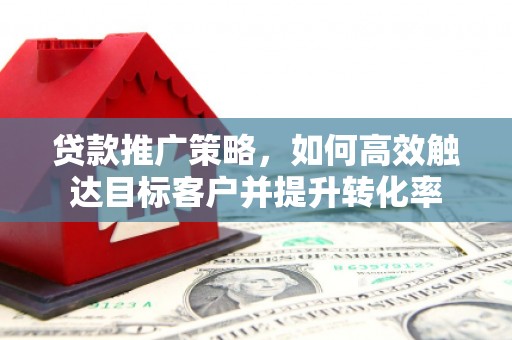 沂源贷款推广策略，如何高效触达目标客户并提升转化率