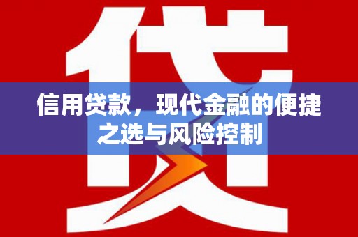 沂源信用贷款，现代金融的便捷之选与风险控制