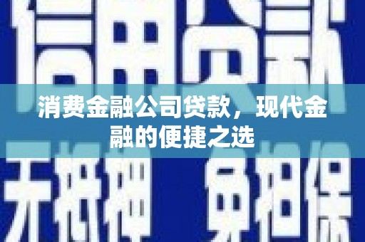 沂源消费金融公司贷款，现代金融的便捷之选
