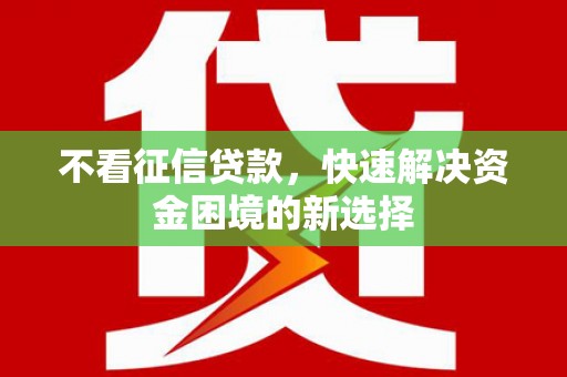 沂源不看征信贷款，快速解决资金困境的新选择