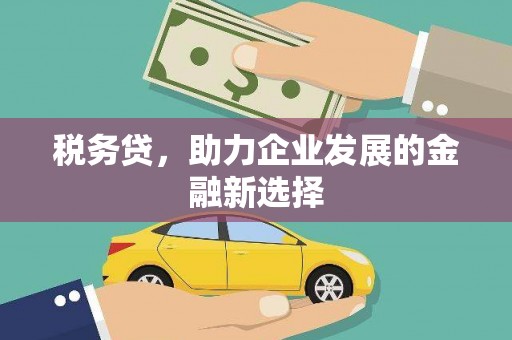 沂源税务贷，助力企业发展的金融新选择