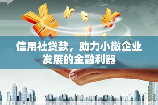 沂源信用社贷款，助力小微企业发展的金融利器