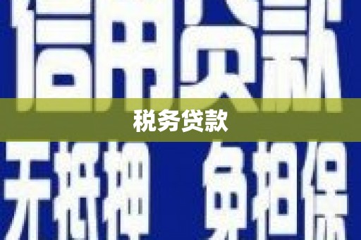 沂源税务贷款