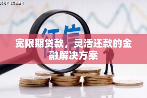 沂源宽限期贷款，灵活还款的金融解决方案