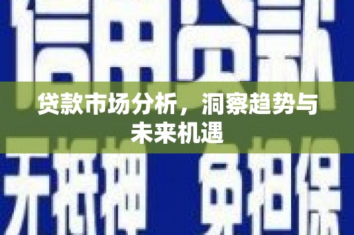 沂源贷款市场分析，洞察趋势与未来机遇