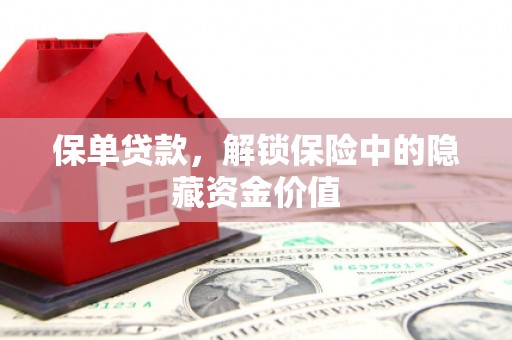 沂源保单贷款，解锁保险中的隐藏资金价值