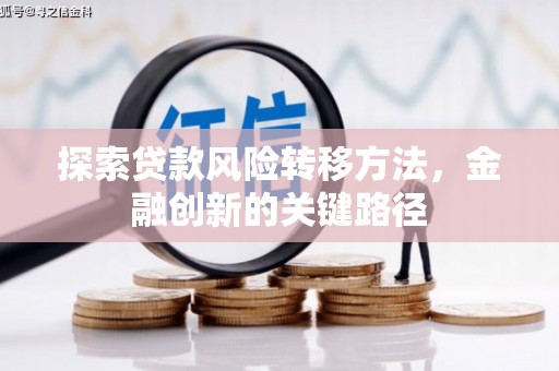 沂源探索贷款风险转移方法，金融创新的关键路径