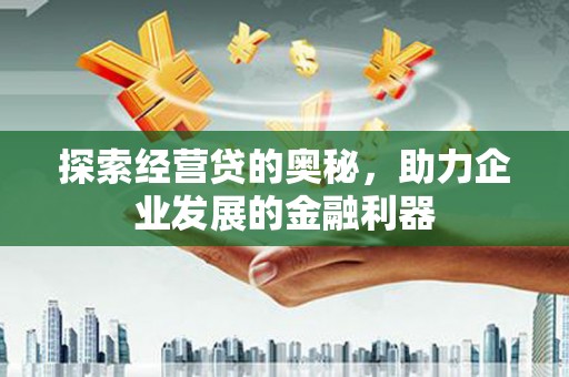 沂源探索经营贷的奥秘，助力企业发展的金融利器