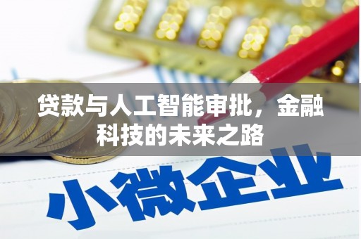 沂源贷款与人工智能审批，金融科技的未来之路